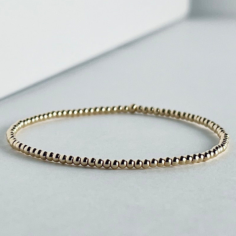 Heart of Gold 2mm Single Wrap