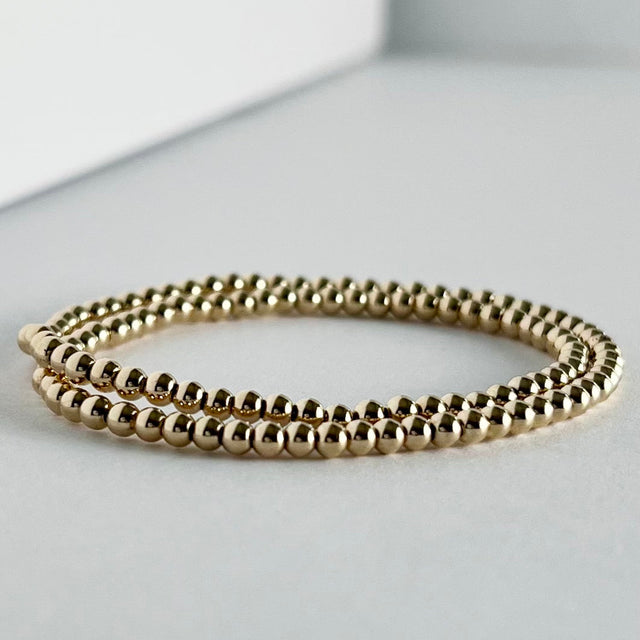 Heart of Gold 3mm Double Wrap