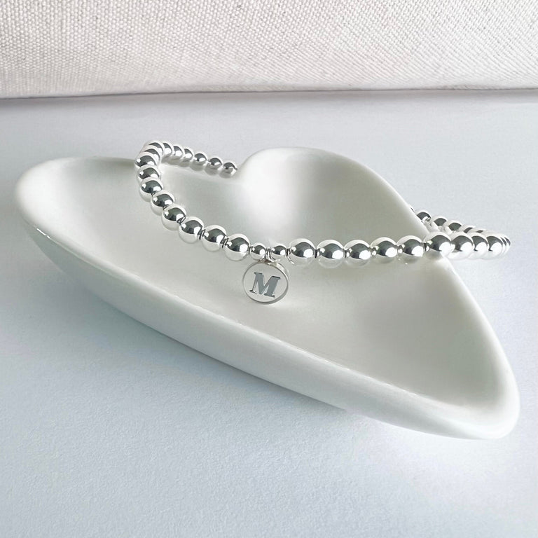 Silver Lining Initial A-H