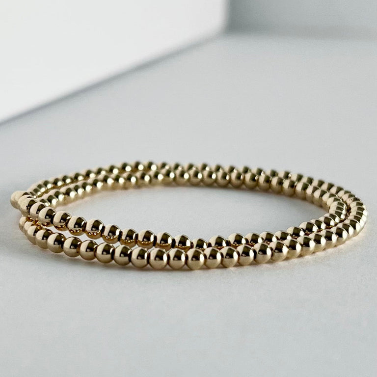 Heart of Gold 3mm Double Wrap